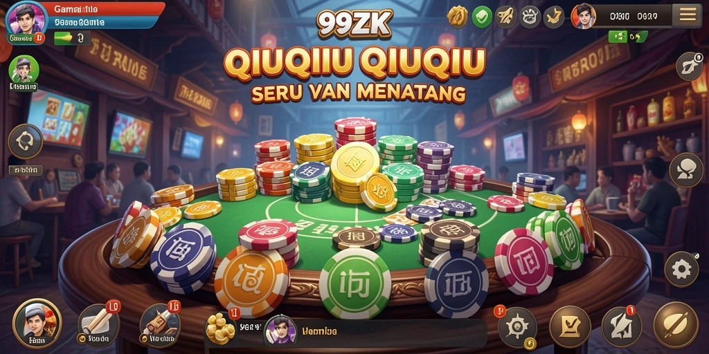 Screenshot gameplay QiuQiu 99ZK yang seru dan menarik.