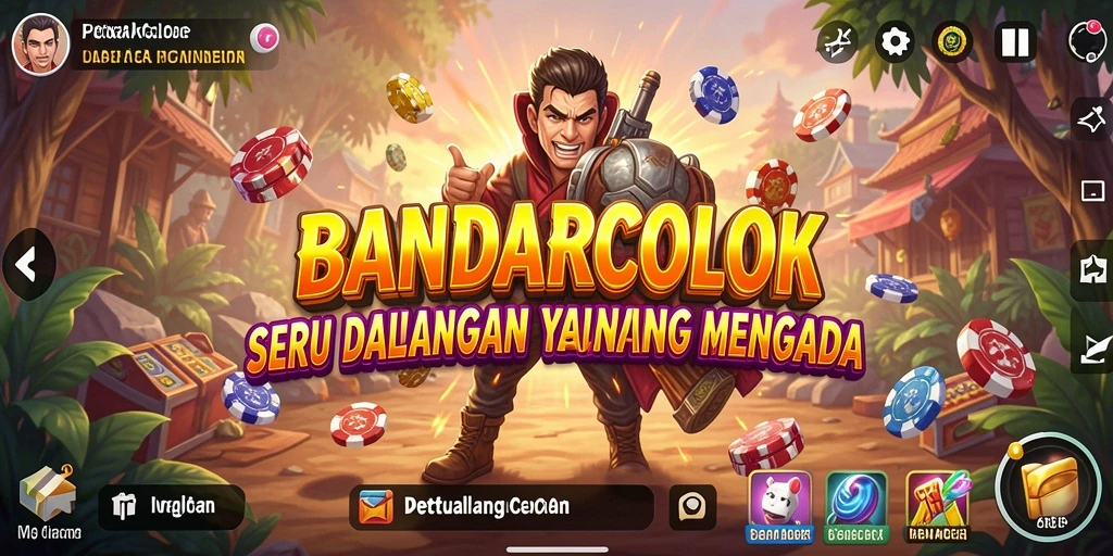 Gameplay BANDARCOLOK yang mendebarkan penuh dengan petualangan dan tantangan.