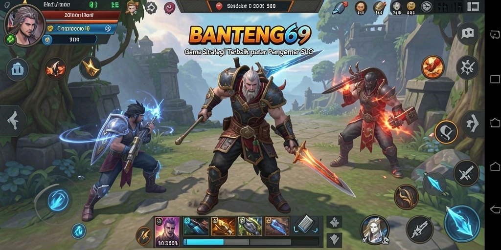 Screenshot gameplay SLG BANTENG69 yang penuh aksi.