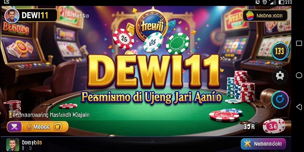 Gameplay seru dan mengasyikkan di DEWI11 Kasino.