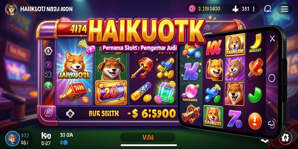 Tampilan screenshot utama HAIKUOTK yang menunjukkan gameplay Slot yang menyenangkan.