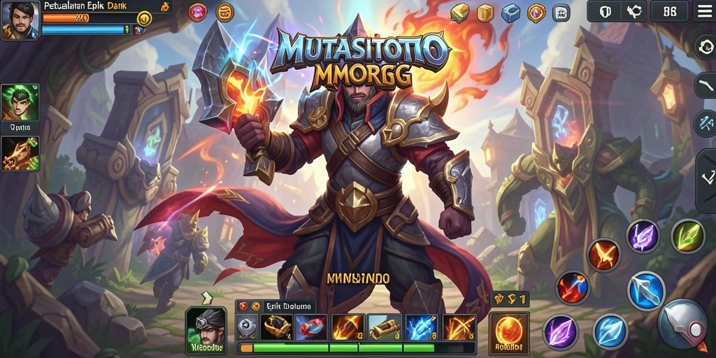 Screenshot dari gameplay <strong>MUTASITOTO</strong> yang penuh aksi dan petualangan.