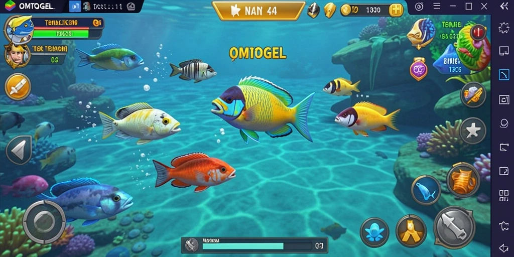 Gameplay seru menembak ikan di OMTOGEL.