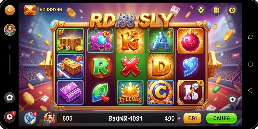 Tampilan menarik dari gameplay Slot RDI88 dengan efek visual yang memukau.